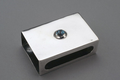 Liberty Cymric Silver Matchbox Holder